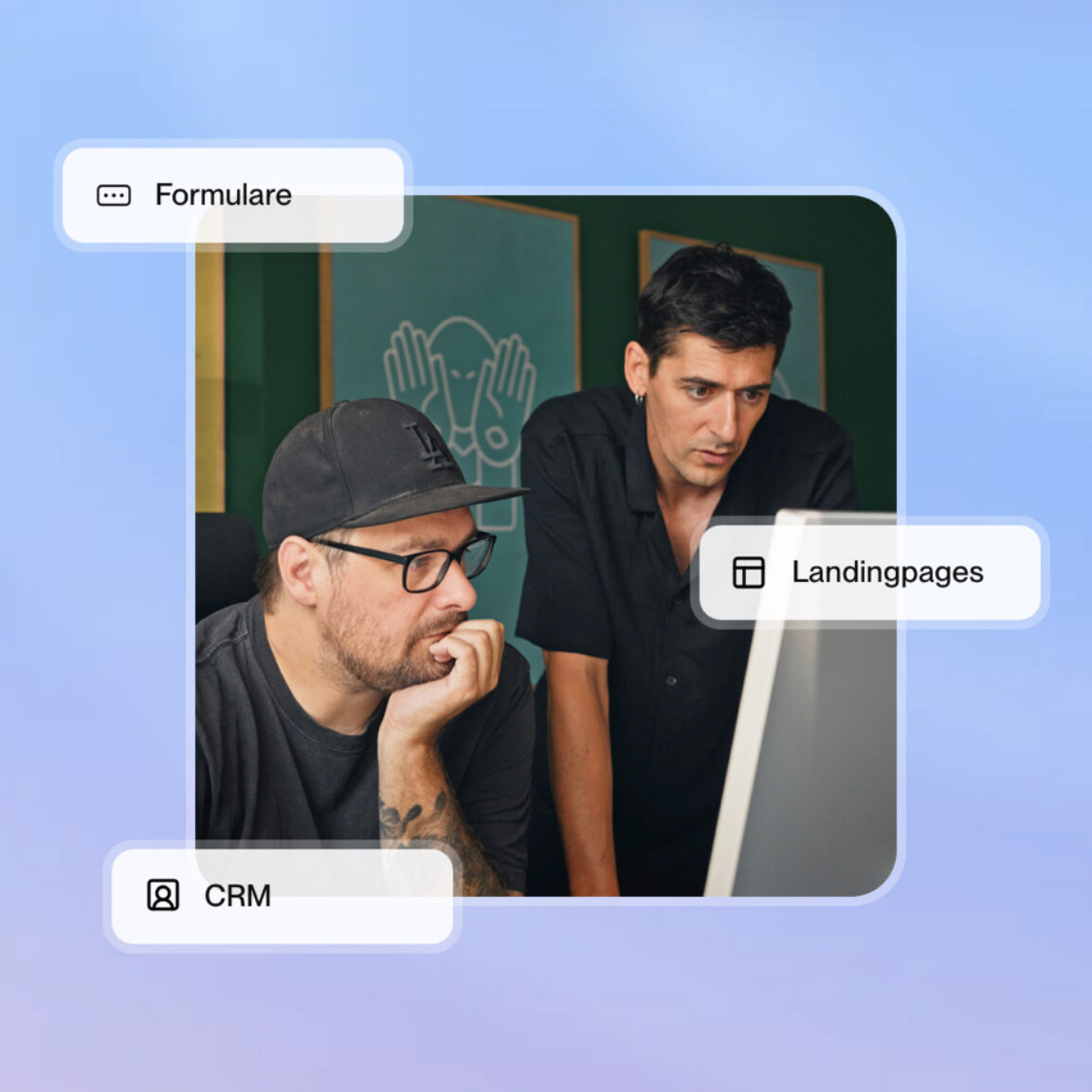 Anbindung von Formularen, Landingpages und CRM