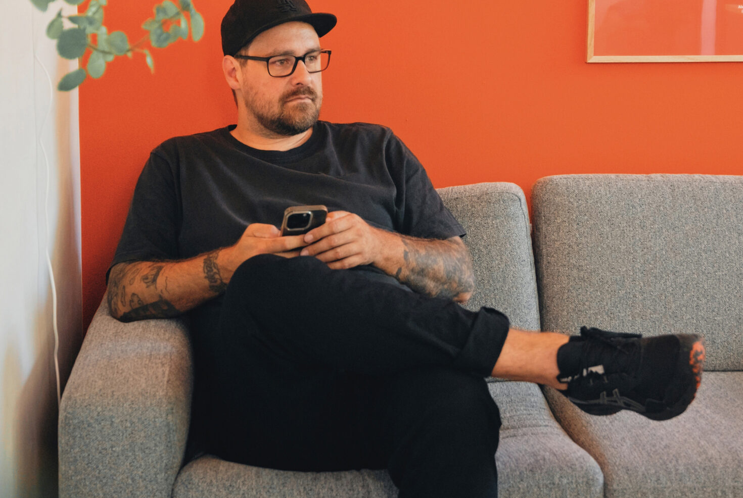 Mitarbeiter von seitenweise in der Pause in der Lounge